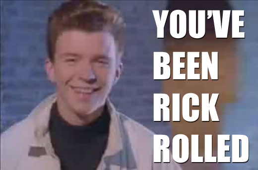 Avicii Gets Rick Rolled And It's Outstanding