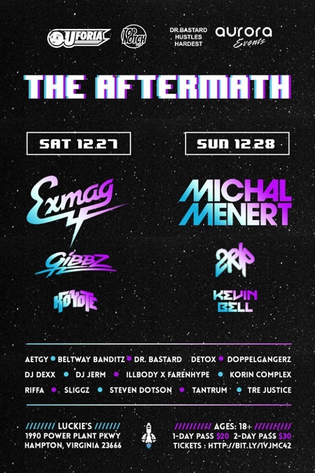 The Aftermath Lineup Flyer