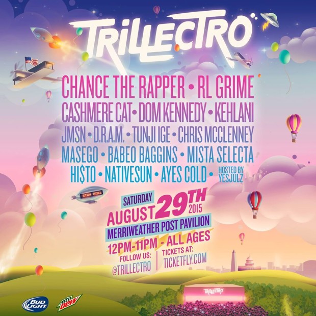 Trillectro Music Festival 2015 lineup