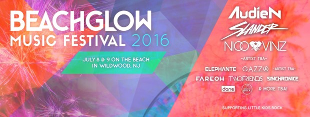 BeachGlow Festival 2016 Header Image