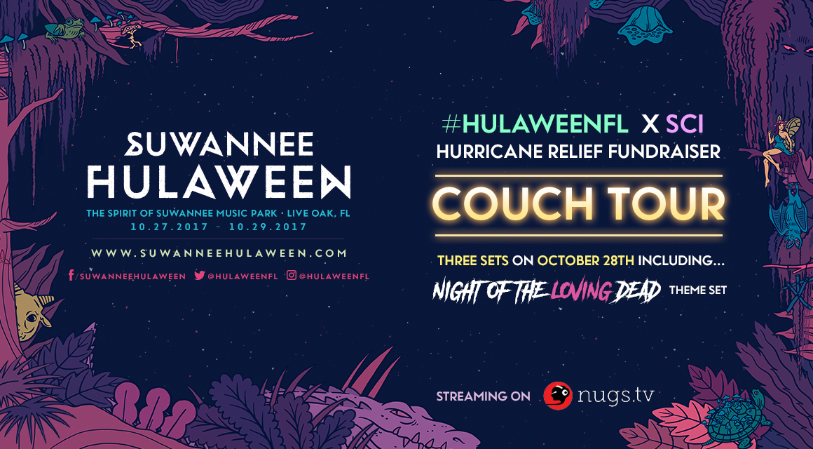 Suwannee Hulaween Announces Livestream To Benefit Hurricane Victims