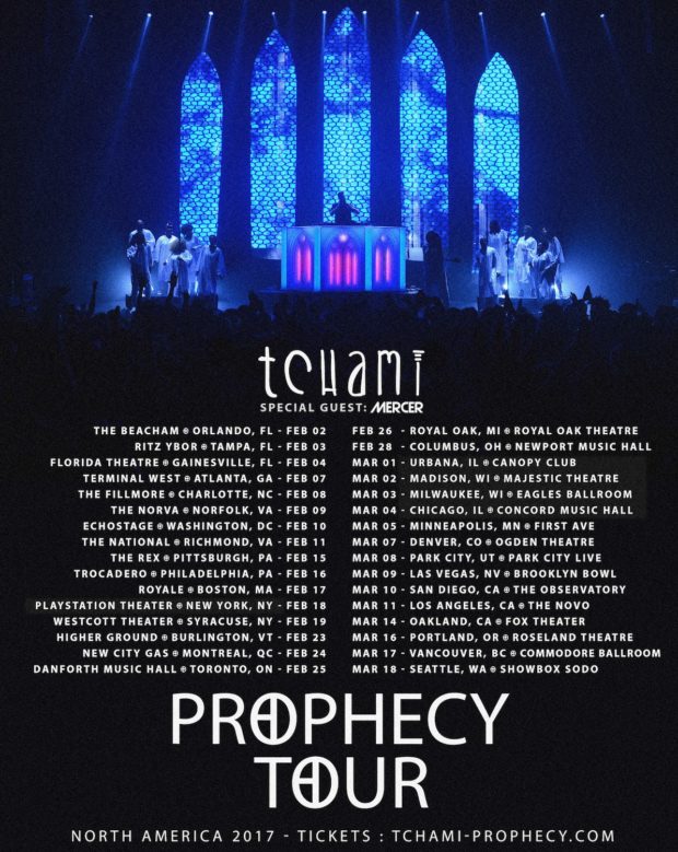 tchami prophecy tour lineup