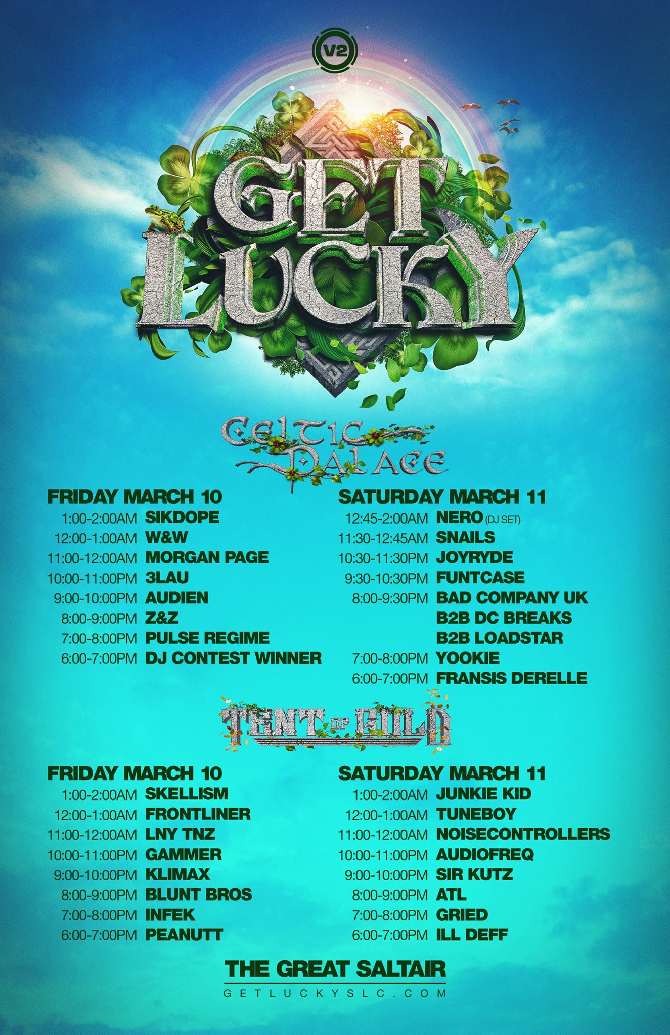 12th Annual Get Lucky Festival In Salt Lake City Is Going Hard With