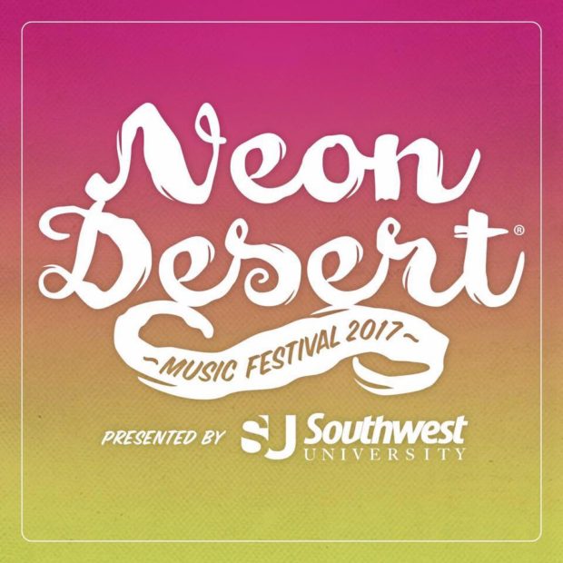 neon desert music festival 2017 logo