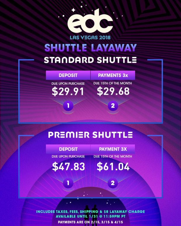 edc shuttle passes 2022