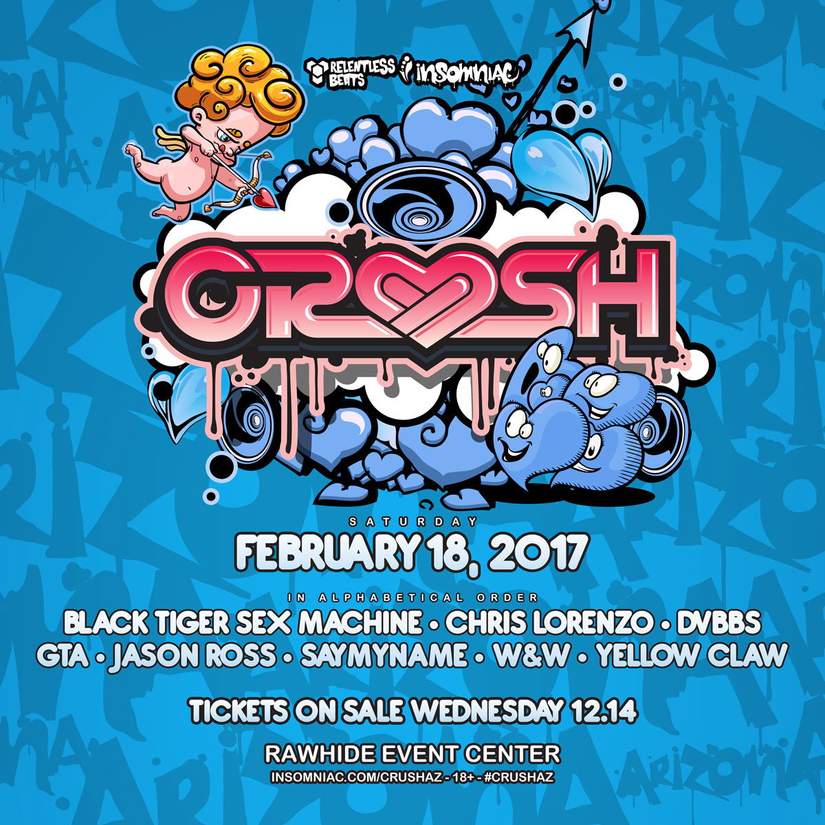 Crush Arizona Reveals Diverse Lineup: Black Tiger Sex Machine, Chris  Lorenzo, SAYMYNAME, & More | RaverRafting