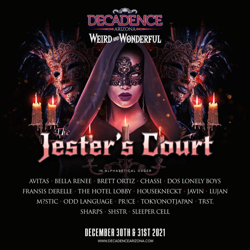 Decadence Arizona Presents Weird and Wonderful: The Jester’s Court