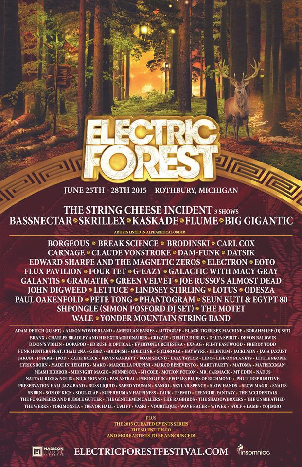 Electric Forest Announces Phase Two + Six Curated Stages RaverRafting