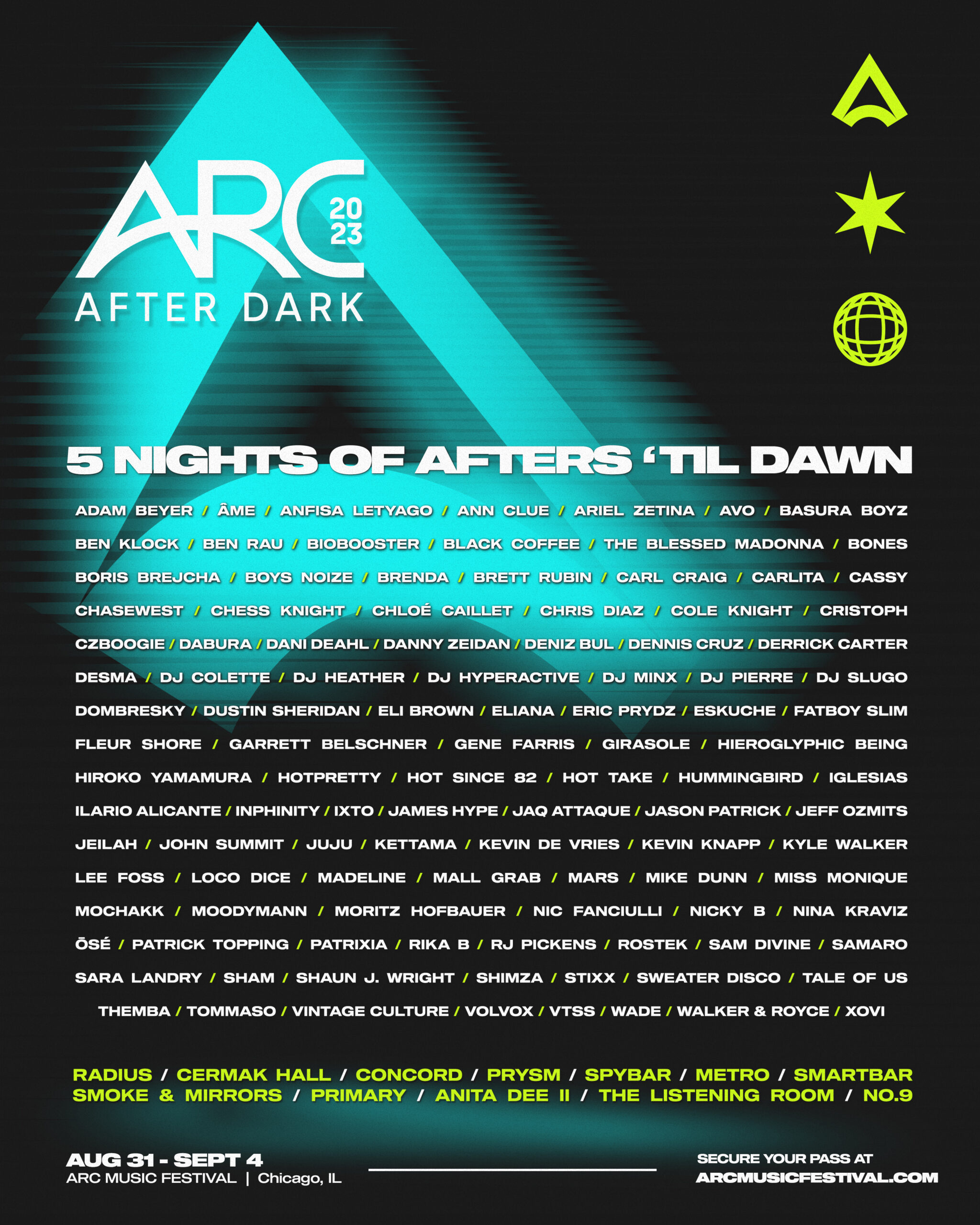 ARC Music Festival Announces ARC After Dark After Parties RaverRafting