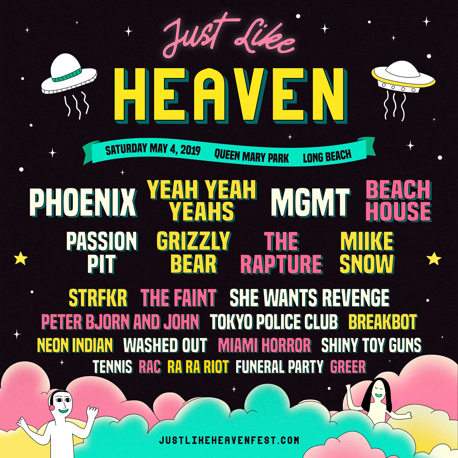 Goldenvoice Releases Lineup Feat. Miike Snow, Breakbot, and RAC For New Festival: Just Like Heaven