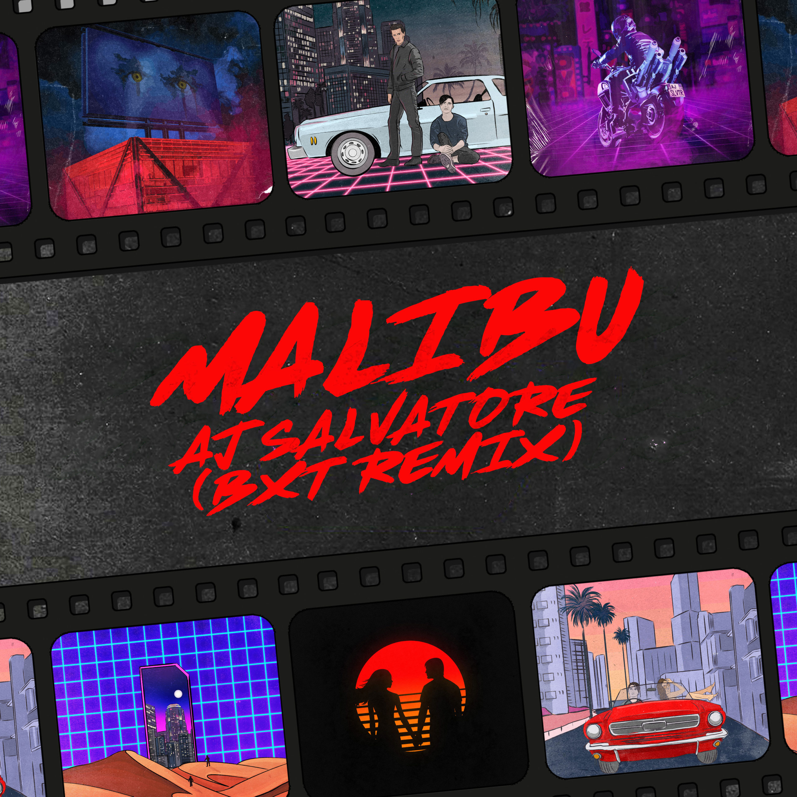 AJ Salvatore Taps BXT For Twist On “Malibu” Release