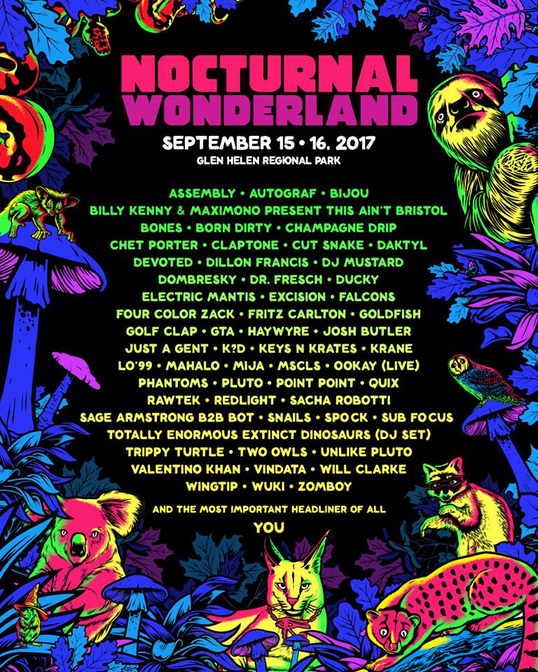 Nocturnal Wonderland Reveals House Heavy Lineup & New Changes