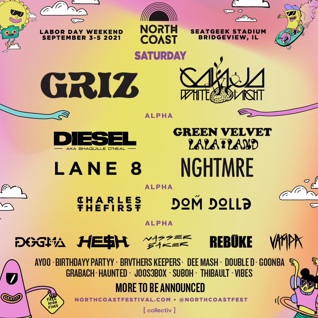 North Coast Music Festival Releases Single Day Lineups RaverRafting