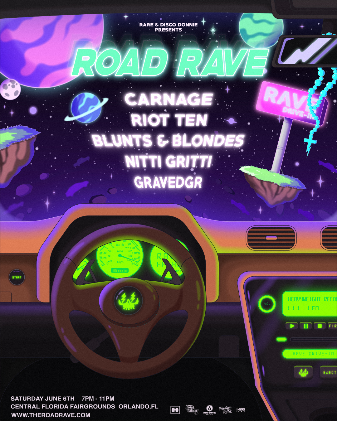 CARNAGE Reveals ‘Road Rave,’ a First of It’s Kind Drive-In Festival