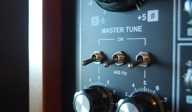 A3 or 440Hz is often used as a reference frequency to tune synths to the Western scale.