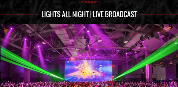 lights all night euphoric live broadcast
