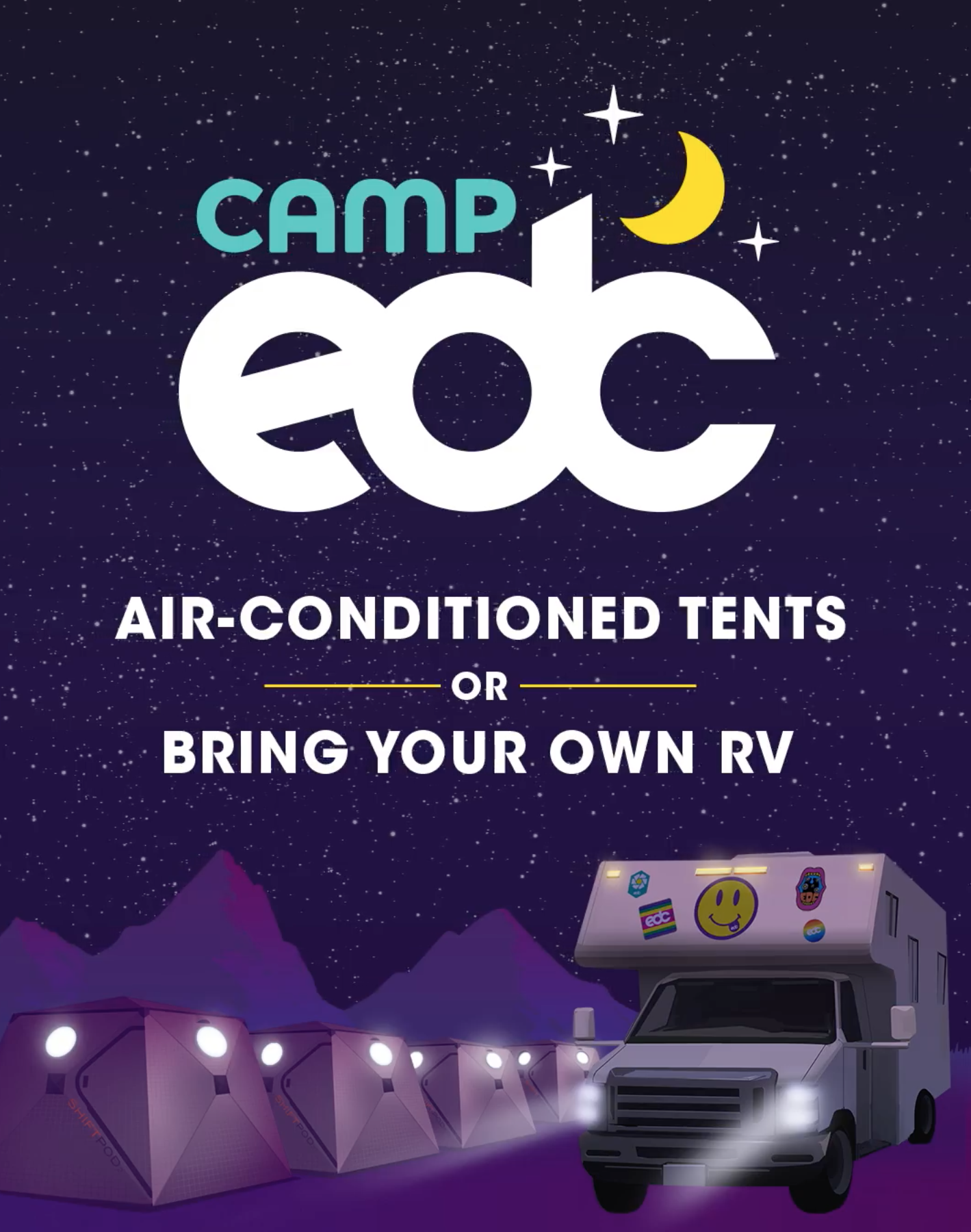 EDC Las Vegas Camping Details Have Landed RaverRafting