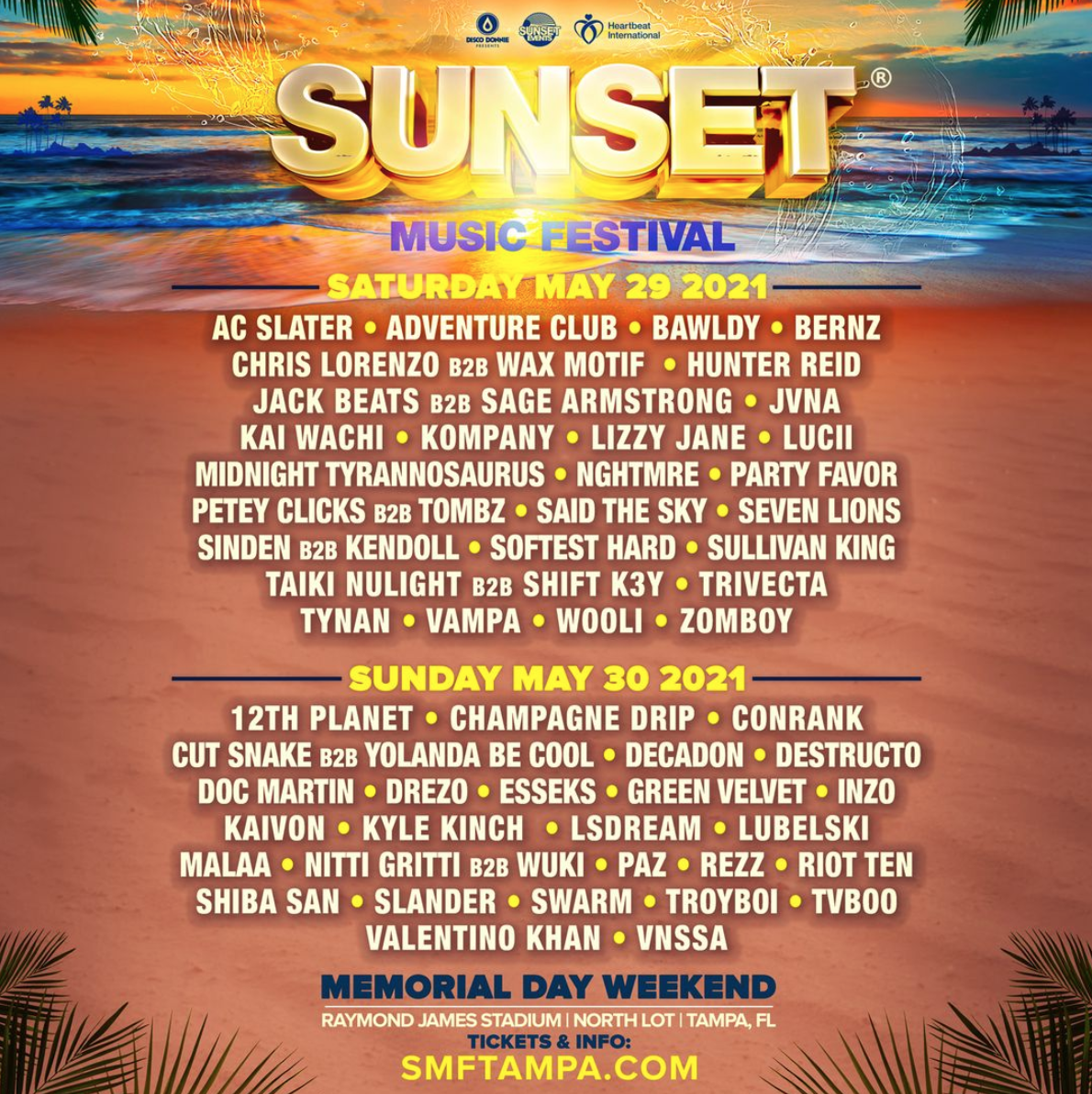 Tampa’s Sunset Music Festival is BACK!