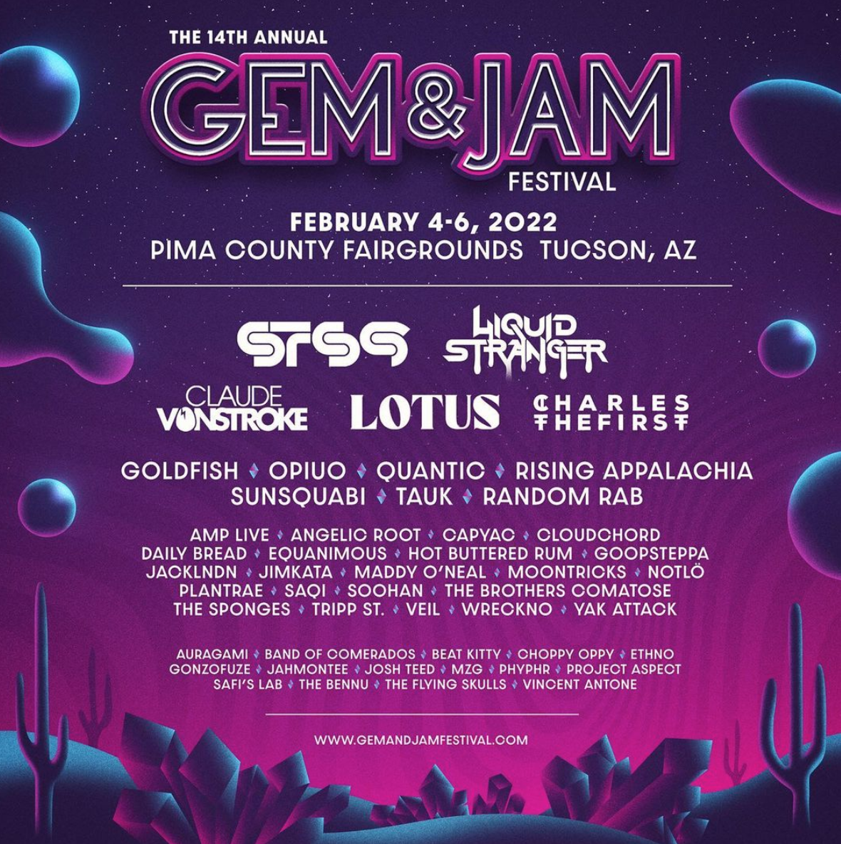 The Return Of Gem & Jam Music Festival This Winter