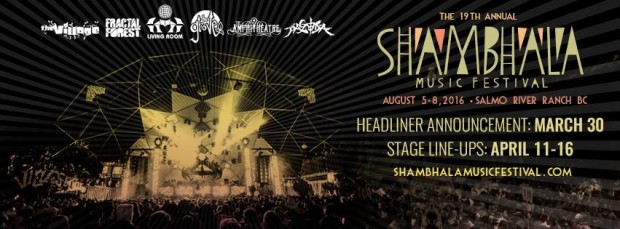 Shambhala Music Festival 2016 Header