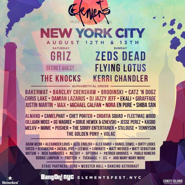 NYC's Elements Festival Upgrades To New, Bigger Location RaverRafting