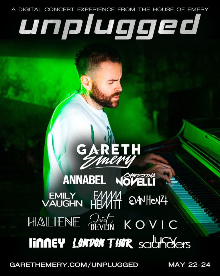 Gareth Emery Announces First-Ever UNPLUGGED Digital Concert Featuring ...