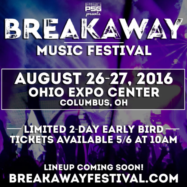 breakaway music festival lineup friday 2018