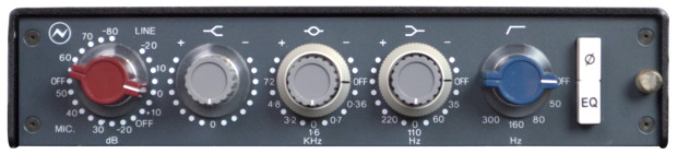 The classic Neve 1073 EQ and preamp.