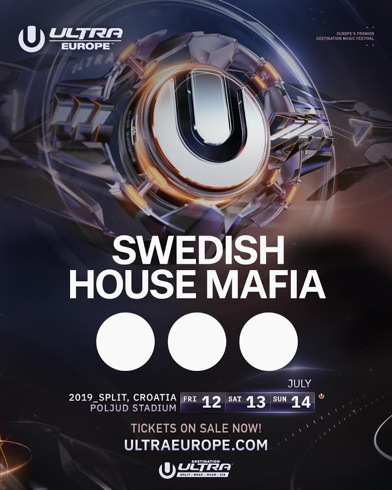 Swedish House Mafia to Play Ultra Europe and Ultra Korea in 2019