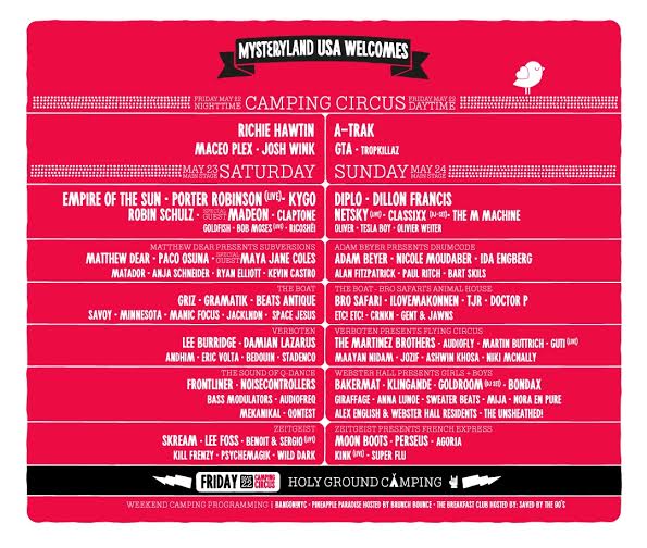 Win Ga Tickets To Mysteryland Usa 2015 [giveaway]